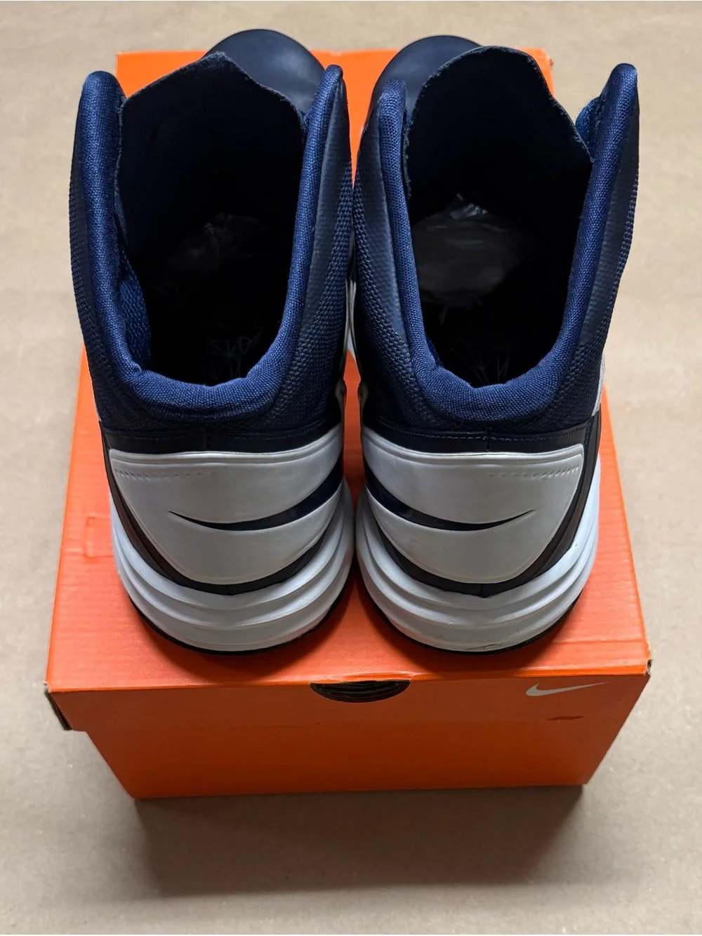 Nike Air Hyperdunk 2012 TB Midnight Navy Men’s size 13 Basketball shoes Rare!